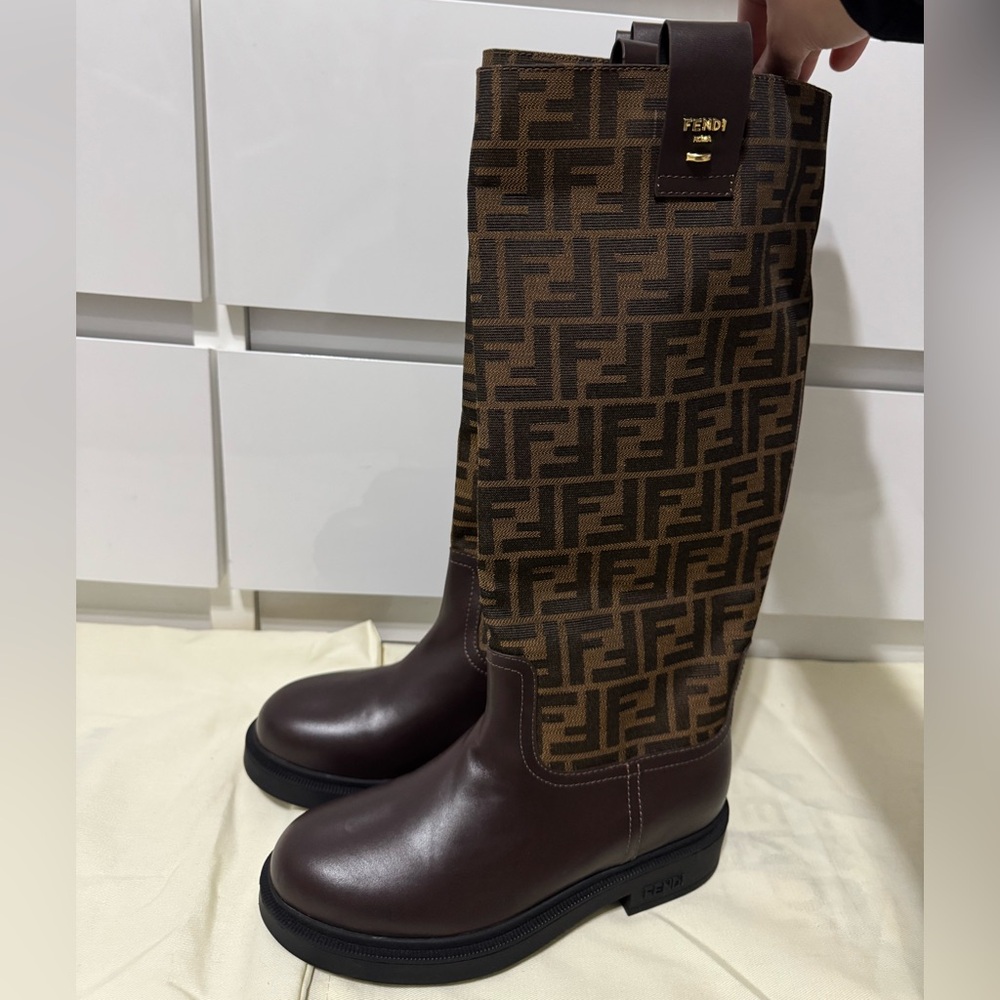 Fendi brown Tall Boots